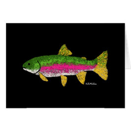 Rainbow Trout Image 1 Card