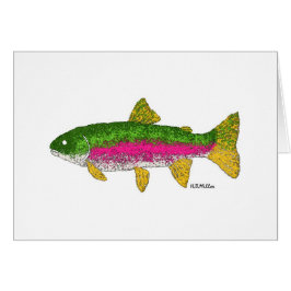 Rainbow Trout Image 1 Card
