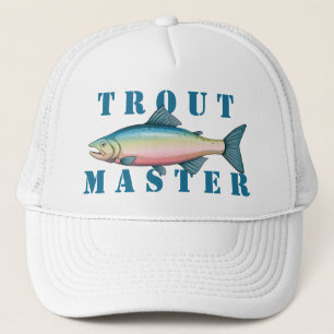 Rainbow Trout Master Trucker Hut Truckerkappe