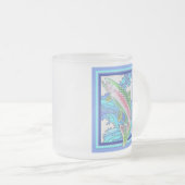 Rainbow Trout Mattiert Glass Tasse (VorderseiteRechts)
