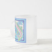 Rainbow Trout Mattiert Glass Tasse (Vorderseite Links)