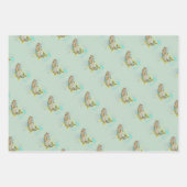 Rainbow Trout Mint Wrapping Paper Sheets Geschenkpapier Set (Vorderseite 3)