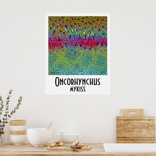 Rainbow Trout Poster (Küche)