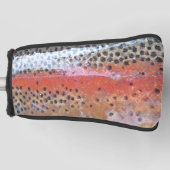 Rainbow Trout Skin Abstrakter Pattern Putter Golf Headcover (Vorderseite)