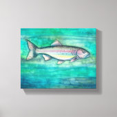 Rainbow Trout Wall Art Leinwand (Vorderseite)