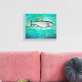 Rainbow Trout Wall Art Leinwand (Insitu (Wohnzimmer))