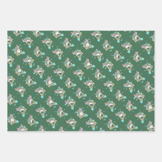 Rainbow Trout Wrapping Paper Sheets Geschenkpapier Set (Vorderseite 2)