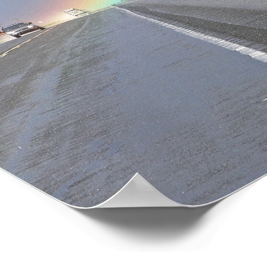 Rainbow Trucks Poster (Ecke)