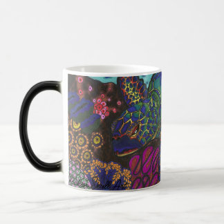 Rainbow Turtle Color Morphing Tasse