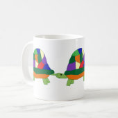 Rainbow Turtle Tasse (Vorderseite Links)