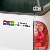 Rainbow Turtles Autoaufkleber (Auf Lkw)