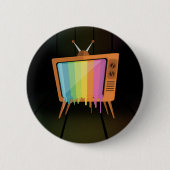Rainbow TV Button (Vorderseite)