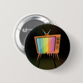 Rainbow TV Button (Vorne & Hinten)