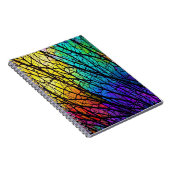Rainbow Twigs Notizblock (Rechte Seite)