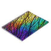 Rainbow Twigs Notizblock (Linke Seite)