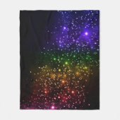 Rainbow Twilight Fleecedecke (Vorderseite)