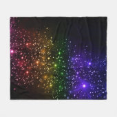 Rainbow Twilight Fleecedecke (Vorderseite (Horizontal))