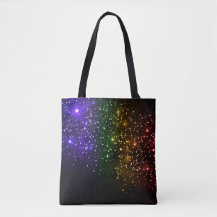 Rainbow Twilight Tote Bag Tasche