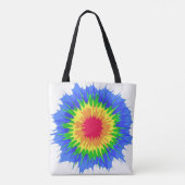 Rainbow Tye Die farbenfrohe Challenge Tasche (Rückseite)