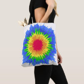 Rainbow Tye Die farbenfrohe Challenge Tasche (Von Nahem)