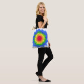 Rainbow Tye Die farbenfrohe Challenge Tasche (Am Model)