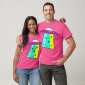 Rainbow Ufo T-Shirt (Unisex)