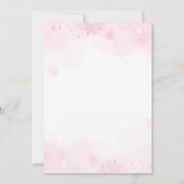 Rainbow und Art Party Einladung (Rückseite)