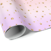 Rainbow- und Polka-Dot-Muster Geschenkpapier (Rolleneckpunkt)