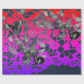 RAINBOW UND SCHALTFLÄDEN ANTIQUE LACE GIFT WRAPPIN GESCHENKPAPIER (Flach)