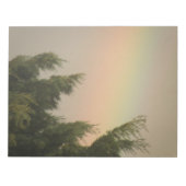 Rainbow und Tree Notepad Notizblock (Vorderseite)