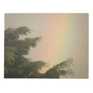 Rainbow und Tree Notepad Notizblock