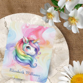 Rainbow Unicordesign mit Individuelle Name Mousepad