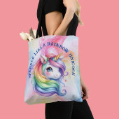 Rainbow Unicorful Design Tasche