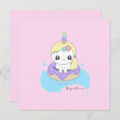 Rainbow Unicorn (Vorne/Hinten)