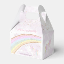 Rainbow Unicorn 1. Geburtstag Girls Pastel