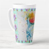 Rainbow Unicorn Aquua Tasse (Linke Ecke)
