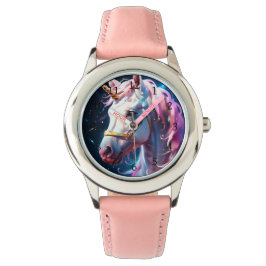 Rainbow Unicorn Armbanduhr