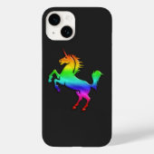 Rainbow Unicorn Case-Mate iPhone Hülle (Rückseite)