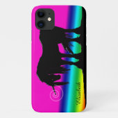 Rainbow Unicorn Case-Mate iPhone Hülle (Rückseite)