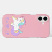 Rainbow Unicorn Case-Mate iPhone Hülle (Rückseite (Horizontal))