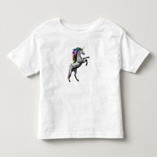 Rainbow Unicorn Childrens Shirt (Vorderseite)