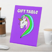 Rainbow Unicorn Custom Sockelschild (In SItu)