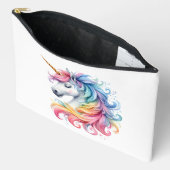 Rainbow Unicorn Design 3 Zubehörtasche (Offen)