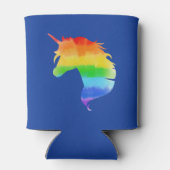 Rainbow Unicorn Dosenkühler (Rückseite)