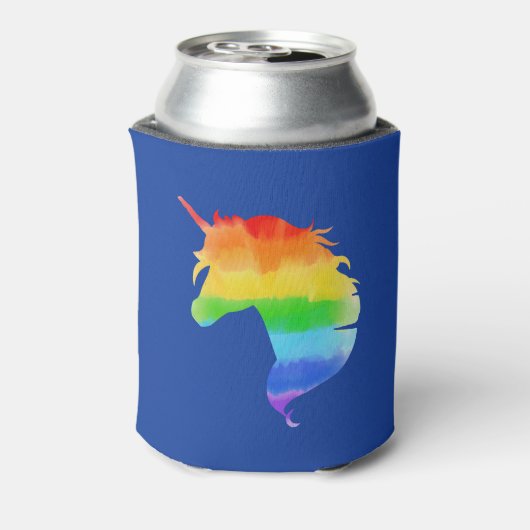 Rainbow Unicorn Dosenkühler (Kanne Rückseite)