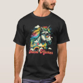Rainbow Unicorn Ethical Hacker Ethical Hacking T-Shirt (Vorderseite)