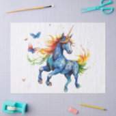 Rainbow Unicorn Fantasy Tissue Paper - 10lb, 17"x2 Seidenpapier (Basteln)