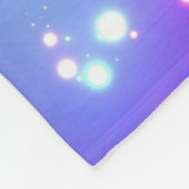 Rainbow Unicorn Fleecedecke (Ecke)