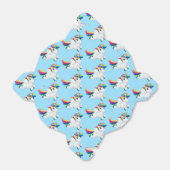 Rainbow Unicorn Gastgeschenk Box Geschenkschachtel (Ungefaltet)