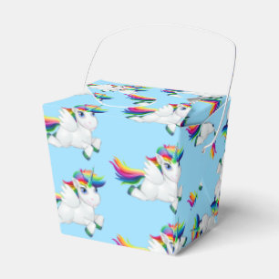 Rainbow Unicorn Gastgeschenk Box Geschenkschachtel